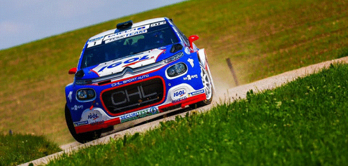 La Citroen C3 di Bonato mette tutti in fila anche sulle strade des Vosges.