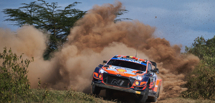 Un acrobatico passaggio di Neuville.