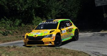 La Fabia di Caffoni e Minazzi sulle strade del Lana.