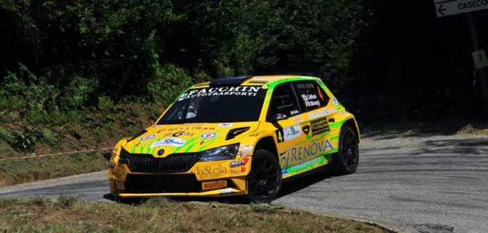 La Fabia di Caffoni e Minazzi sulle strade del Lana.