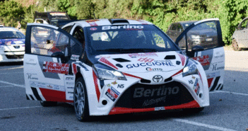 Una delle Yaris N5 della famiglia RMS Motorsport che Natale Bertino ha portato in Italia.