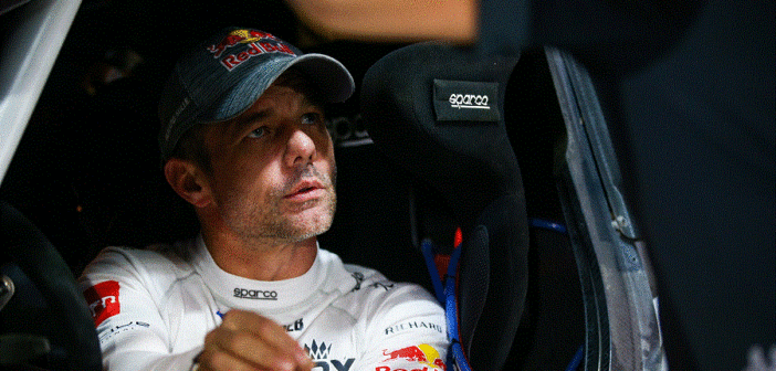 Loeb con i colori BRX con i quali inizierà il 2022 alla Dakar, ma..