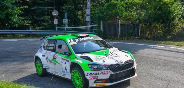 Nell'immagine, due dei protagonisti di questa stagione, Elwis Chentre e Fulvio Florean (Foto Aci Sport)