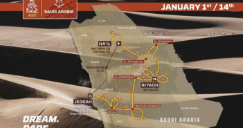 Il percorso della nuova Dakar 2022.