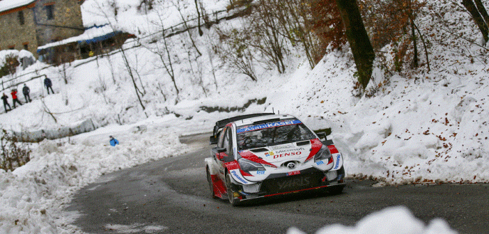 Ogier sulle speciali della Bergamasca nell'edizione passata.