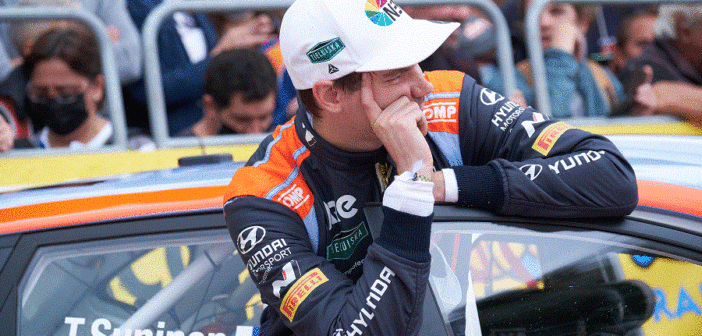 Suninen con i colori Hyundai in Spagna in una stagione iniziata nella line-up M-Sport.