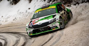 Una delle 400 rally2 Evo firmate dalla casa di Mlada al Montecarlo.