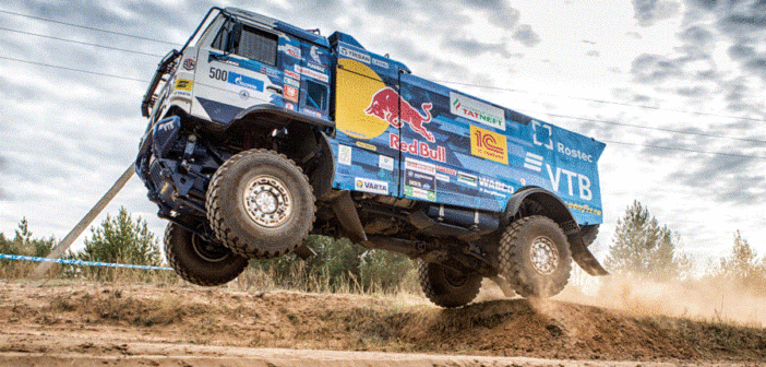 Shibalov una delle punte di diamante della Kamaz alla Silk way ..