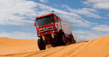 Prove di Dakar per  il T4 Hino Motors ..