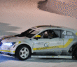 L'Audi A1 di un icredibile Boccolacci sulla pista di Andorra.