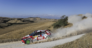 Il campione CIRT Paolo Andreucci sulle strade del Valtiberina.