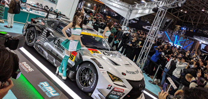 Una delle tante auto Racing presenti a Tokyo nell'edizione del 2020 ..