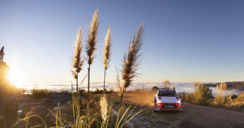 Uno dei suggestivi panorami dell'Argentina WRC