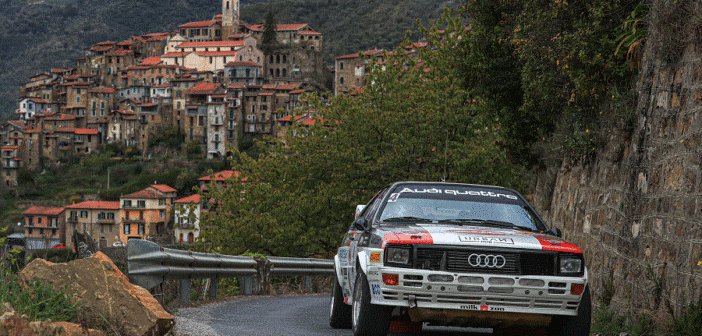 L'Audi Quattro di Zippo campione europeo del gruppo 3.