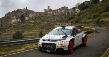 Damiano De Tommaso impegnato sulle strade del Sanremo 2021