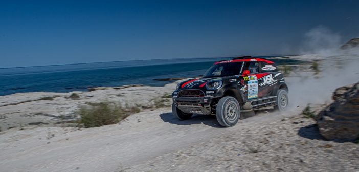 Uno degli scorci più suggestivi del rally Kazakhstan 2019.