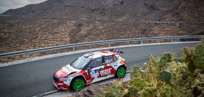 Campedelli in azione al Canarie 2021 dove è arrivato quarto alle spalle del podio.