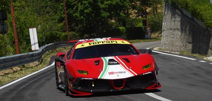 La Ferrari 488 di Peruggini dominatrice tra le carrozzate.