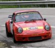 La Porsche 911 Carrera di Lombardo in azione.