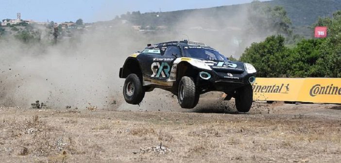 L'odissey vola sulle piste di Capo Teulada ..