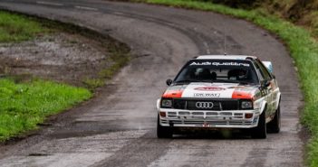 L'Audi Quattro di Zippo nella sua cavalcata Asturiana.