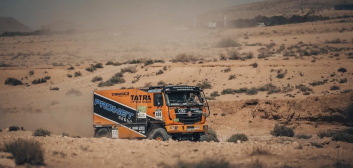 Il Tatra di Tomecek leader tra i camion dopo le prime due tappe.