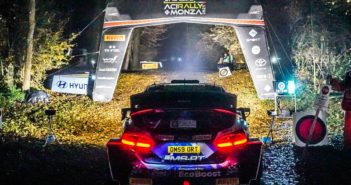 Uno scorcio del ACI Rally Monza WRC 2021