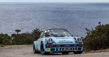 La Porsche 911 di Beniamino Lo Presti uno dei protagonisti dei rally storici.