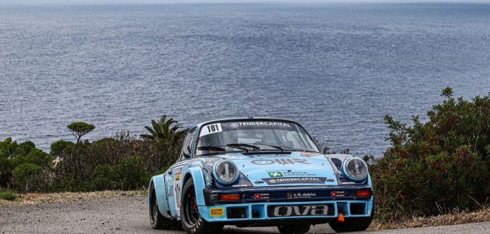La Porsche 911 di Beniamino Lo Presti uno dei protagonisti dei rally storici.