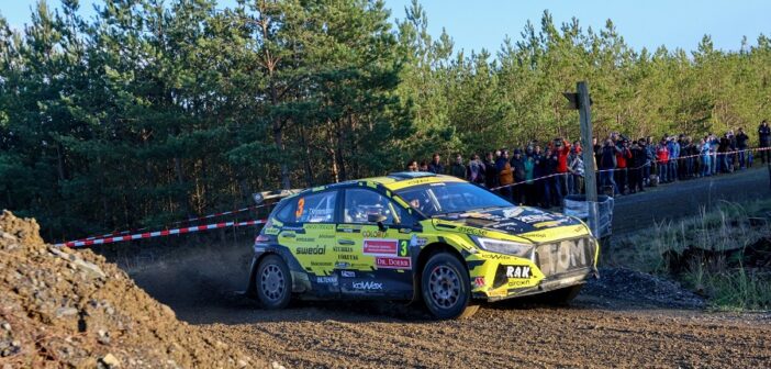 La Hyundai dello Svedese Kristensson vincitore del titolo Fia ERT 2022.
