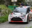 La Toyota N5 di Porro al rally del Lazio
