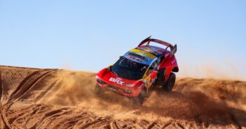 Loeb a Riyadh festeggia il suo secondo scratch.