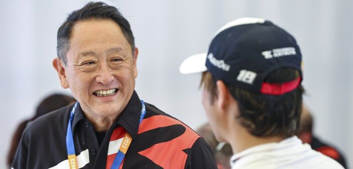 Akio Toyoda sui campi gara del WRC