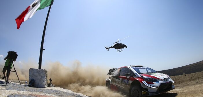 Ogier nell'ultima edizione del Mexico targata WRC
