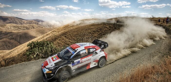 Ogier e la Yaris volano sugli altopiani di Leon e Guanajuato.