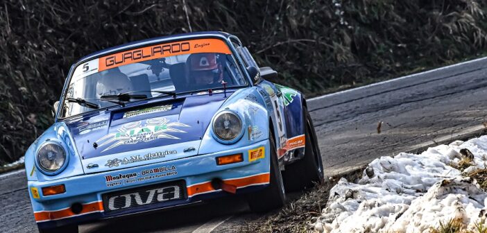 La Porsche Carrera RS 3.0 di Musti sulle strade Aretine