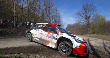 La Yaris di Evans in controllo sulle speciali Croate.
