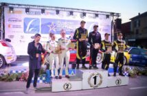 Il podio della prima edizione del  Mythical Cars Rally, a Varzi. (Pagina Facebook Mythical)