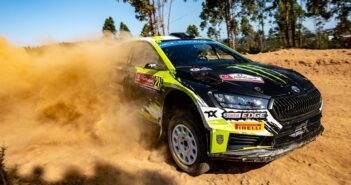 Solberg in azione sulla terra lusitana