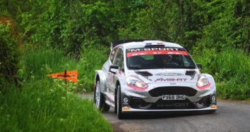 La Fiesta Rally2 di Fourmaux in azioni sulle speciali asfaltate Scozzesi