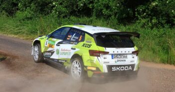 La Fabia RS di Griebel in azione