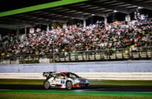 Una panoramica dal circuito di Misano Adriatico, nel contesto di Rallylegend.