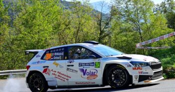 In azione Elio Cortese e Domenico Verbicara, vincitori al Rally delle Palme (Foto Magnano)