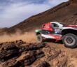 L'Hilux di Al-Rajhi sulle pietraie del Marocco