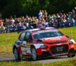 Ostberg il favoritissimo dell'Ungheria in azione al Barum