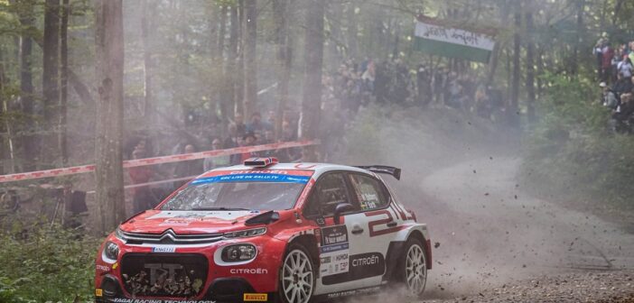 Ostberg firma l'ultimo round in Ungheria dell' ERC 2023