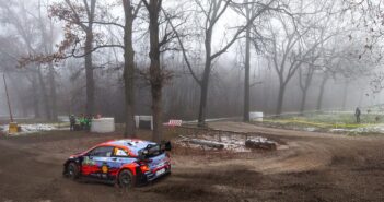La Hyundai plus di Neuville sulle strade del parco di Monza