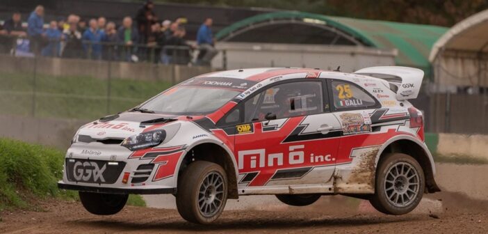 Gigi Galli dispensa spettacolo nella ultima due giorni dell'Italia RX