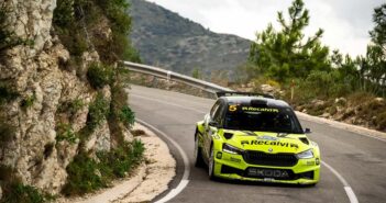 La Fabia RS di Suarez sugli asfalti della Nucia