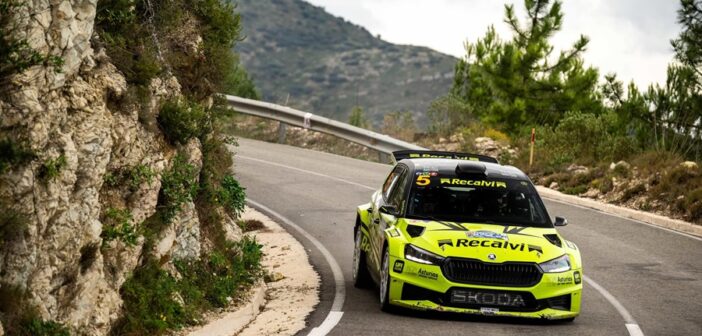 La Fabia RS di Suarez sugli asfalti della Nucia